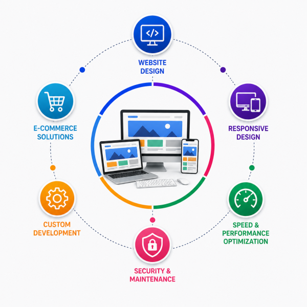 Professional website development services for modern businesses